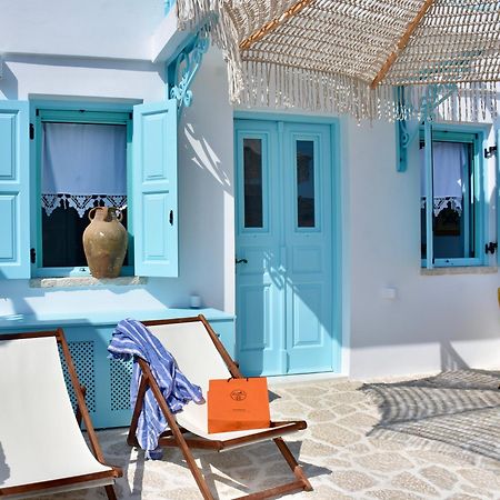 Salt Retreat - Seafront Villa Chalki Town Exterior foto